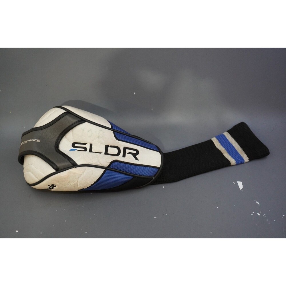 TaylorMade SLDR Driver Headcover White Black Blue Golf Club Cover Tuned Distance